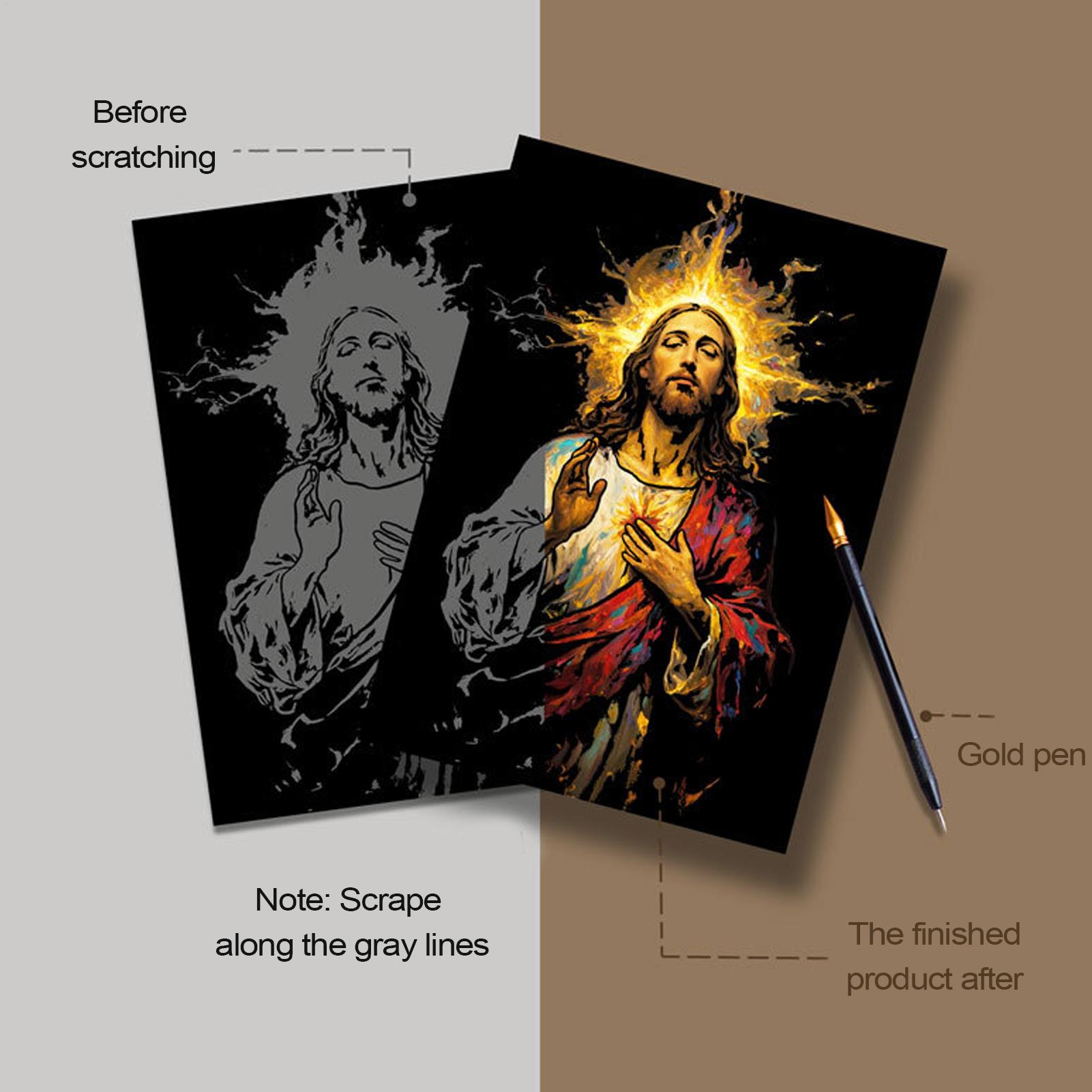 Art Craft For 3 Year Old - Livro de riscos jesus pintura de