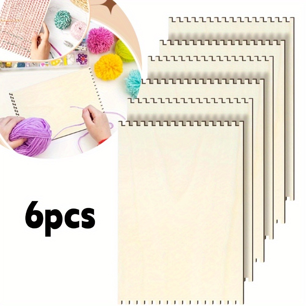 Art Craft Education - Conjunto de 6 Peças de Tear