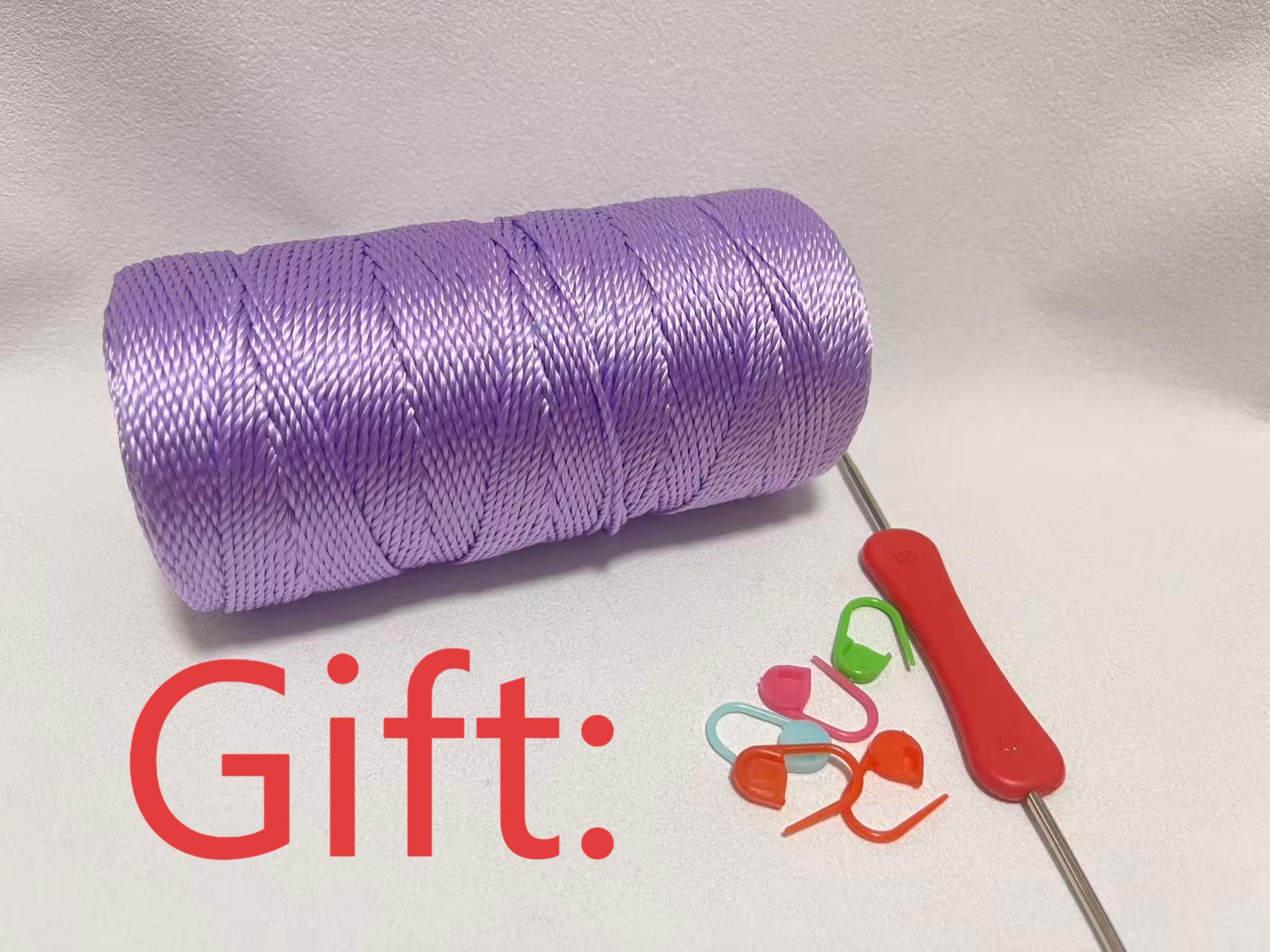 Art Craft Yarn - 1.5mm 200m cabo de fio de