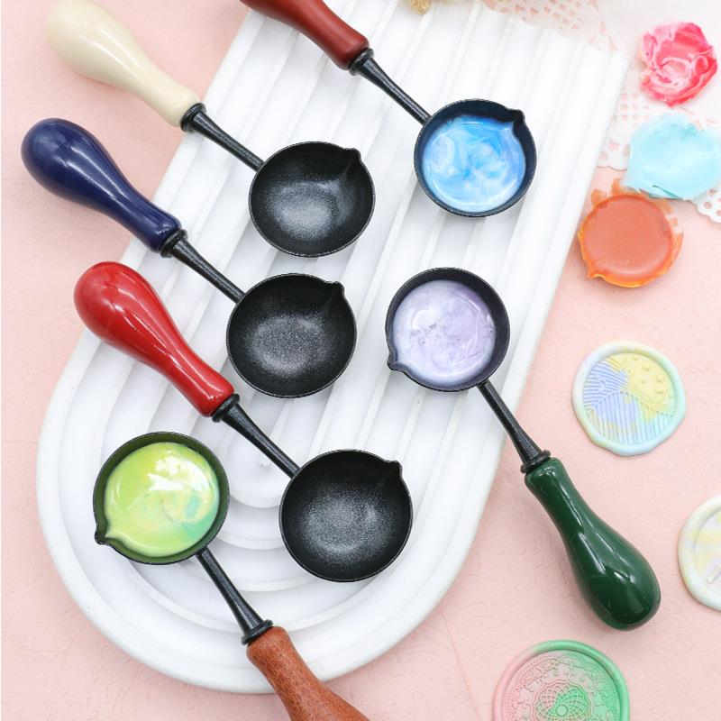 Batik Wax Kit - Selos de cera de vedação colher