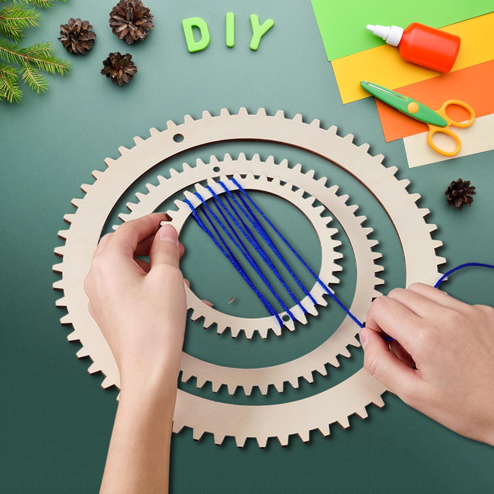 Loom Weaving Frame - Kit de Tear de Tecelagem DIY