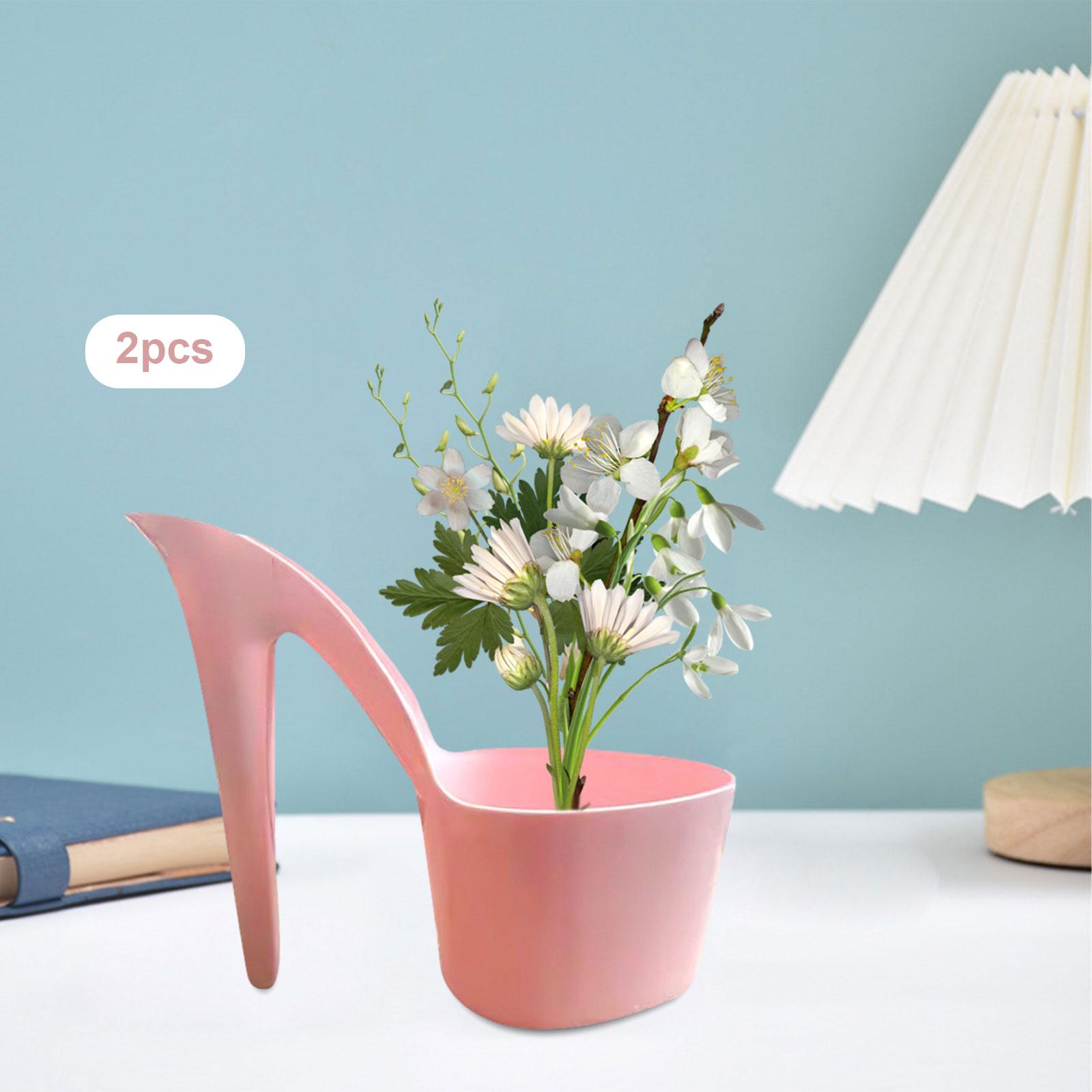 Art And Craft For Nursery - 2x vaso de flores senhora sapato