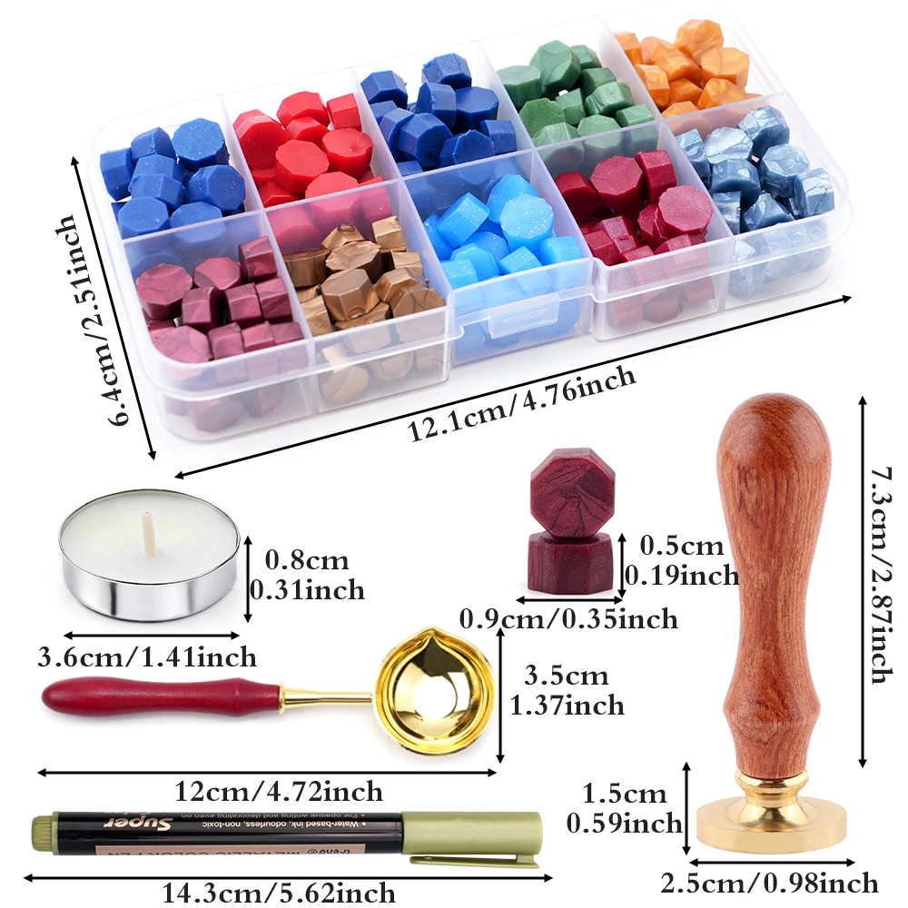 Batik Wax Kit - Kit de Cera de Selagem Colorida