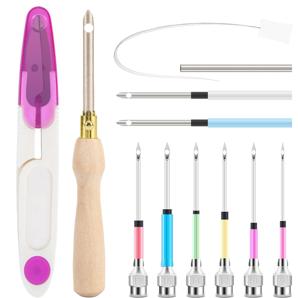 Punch Needle Kit - Kit de bordado ajustável Punch Needle,