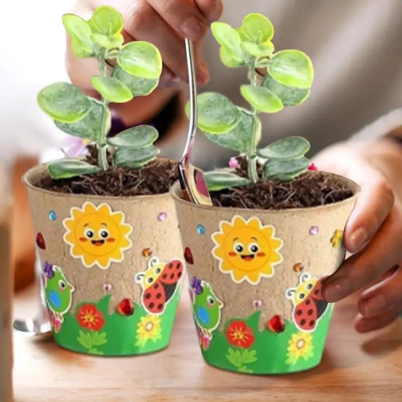 Art And Craft For Nursery - Kit de Artesanato DIY para Vaso