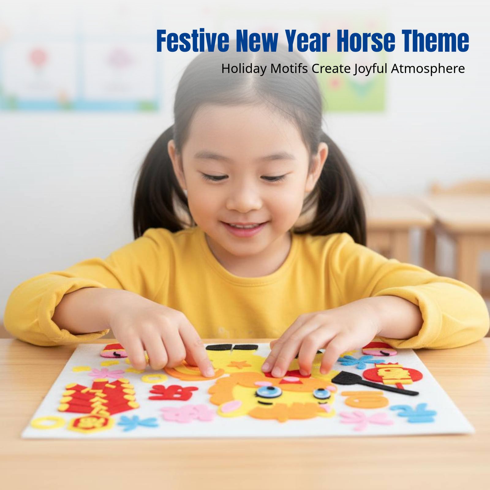 Art Craft Horse - Adesivo de Arte em Tecido DIY