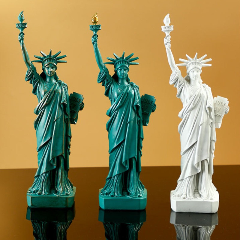 Art Craft Bar - Estátua de escultura inspirada na liberdade,