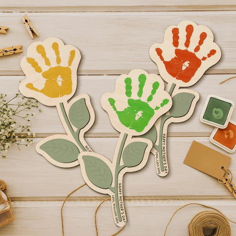 Art And Craft For Nursery - Placa de Madeira em Branco para