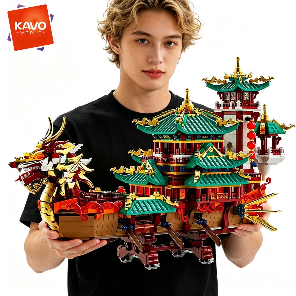 Art Craft Meaning - KAVOWORLD 2453 peças Blocos de Montar