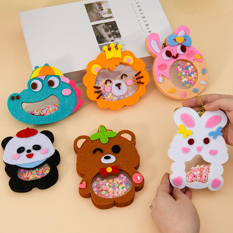 Art Craft For 3 Year Old - Diy animal shake pingente arte artesanato