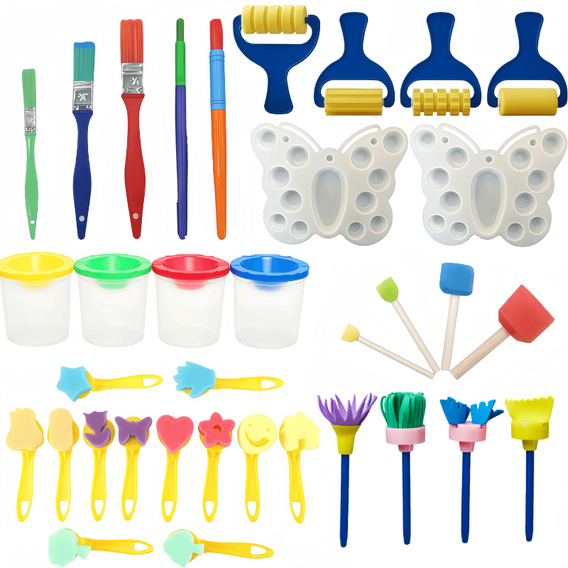 Art Craft Classes - Kit de Pintura Artística com 35