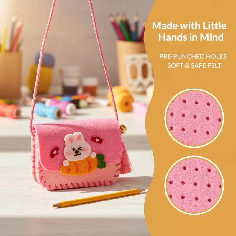 Art Craft Kindergarten - Kit de Criação de Bolsa de