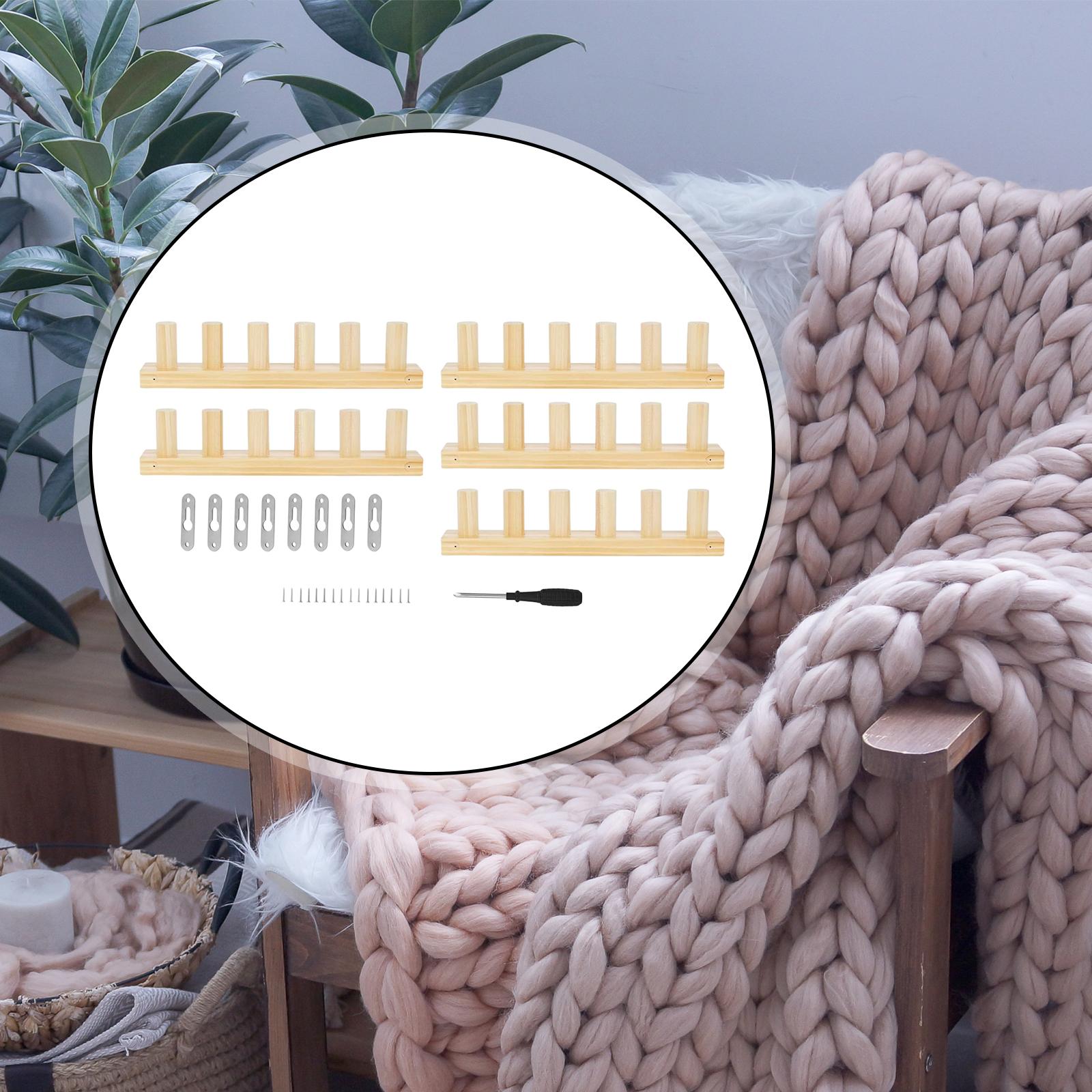 Loom Weaving Frame - Kit de Tricô para Cobertores de