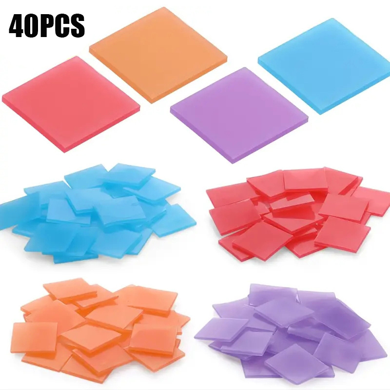 Art Craft Clay - 40 Peças de Cera para Pintura