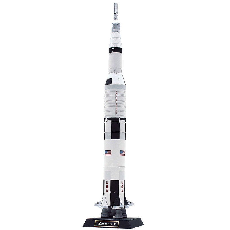 Art And Craft Rocket - Americano Saturno V Foguete Espacial Folding