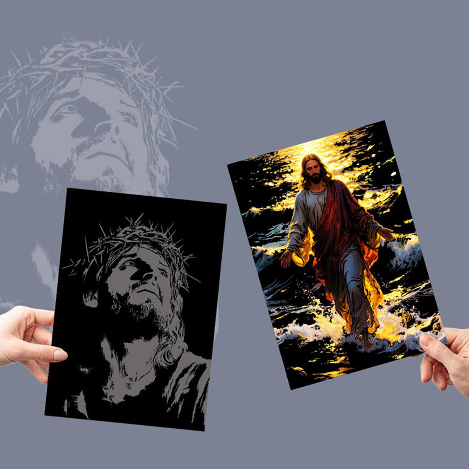 Livro de riscos jesus pintura  - Art Craft For 3 Year Old avaliação e preço