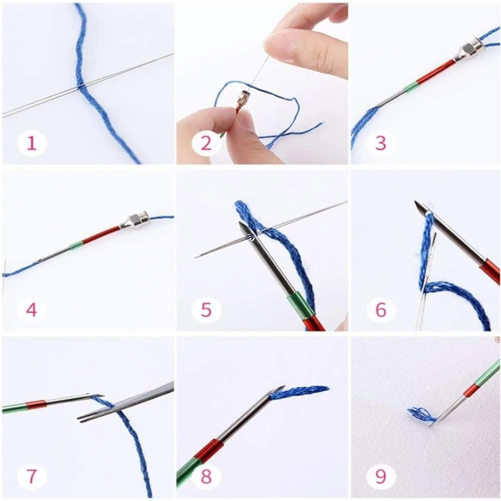 1 conjunto kit de ferramentas  - Punch Needle Kit avaliação e preço