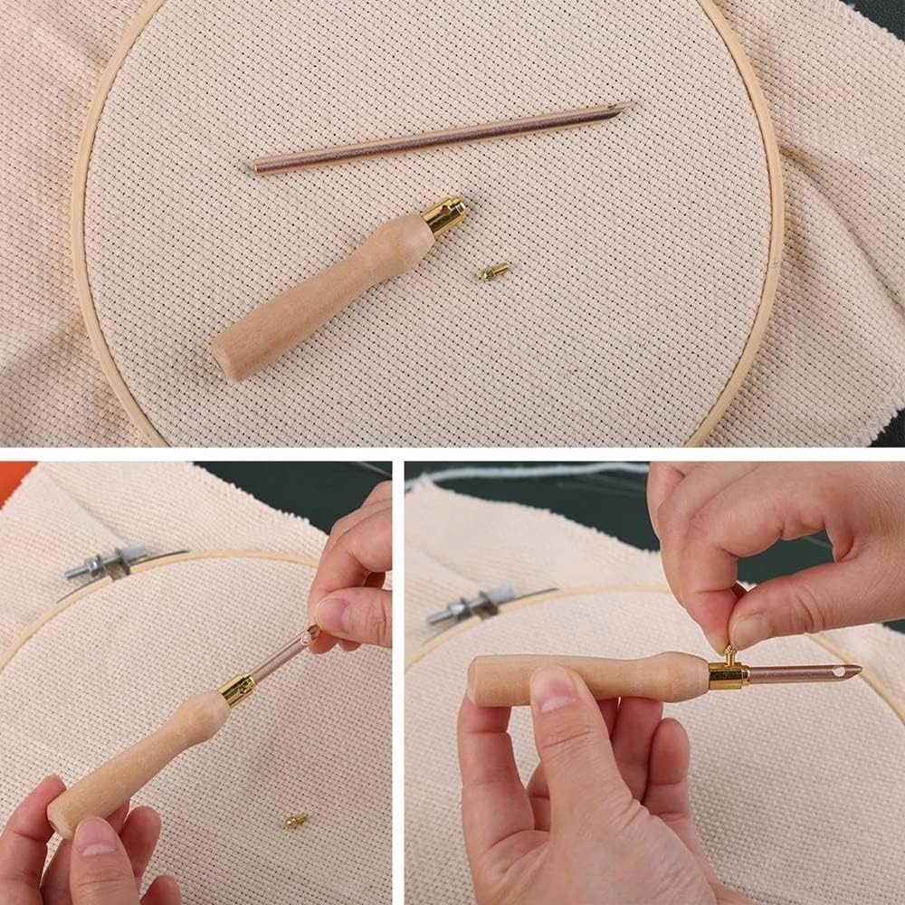 1 conjunto kit de ferramentas  - Punch Needle Kit avaliação e preço