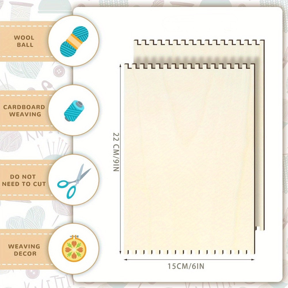 Conjunto de 6 Peças de Tear de - Art Craft Education avaliação e preço