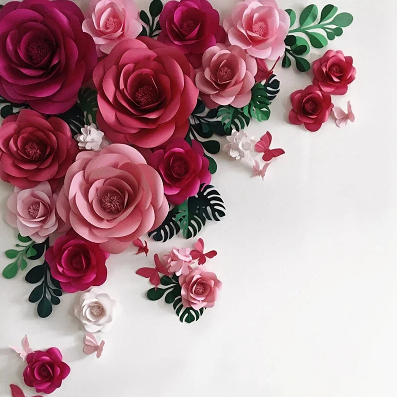 Diy artificial grande papel ro - Art And Craft For Nursery avaliação e preço