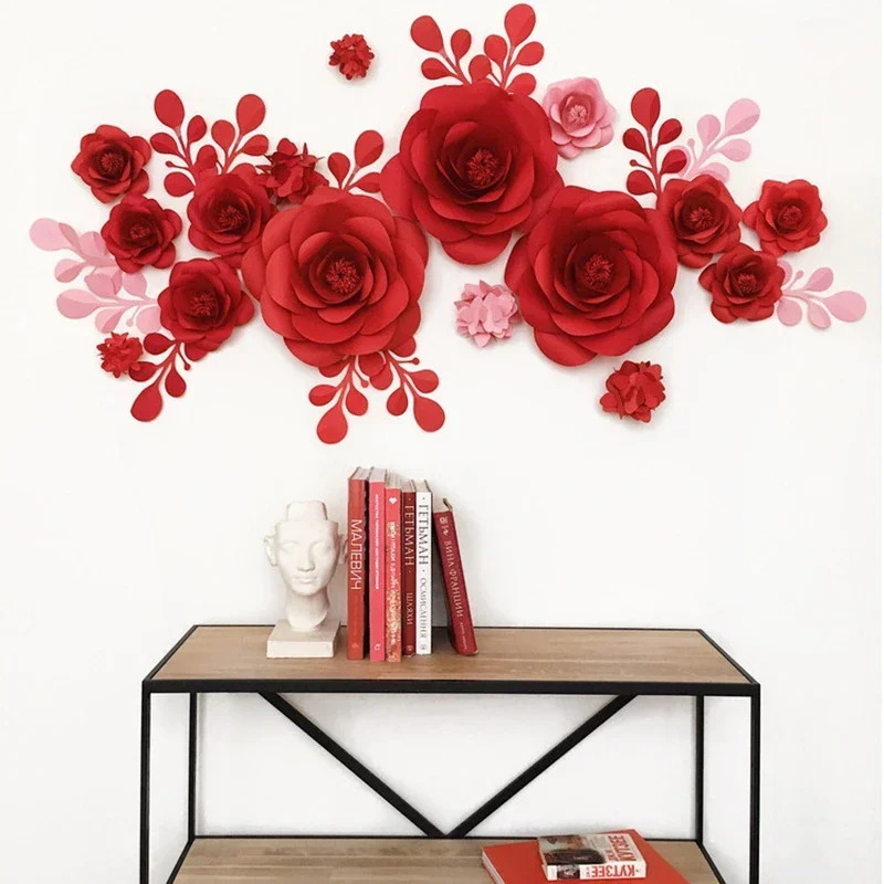Diy artificial grande papel ro - Art And Craft For Nursery avaliação e preço