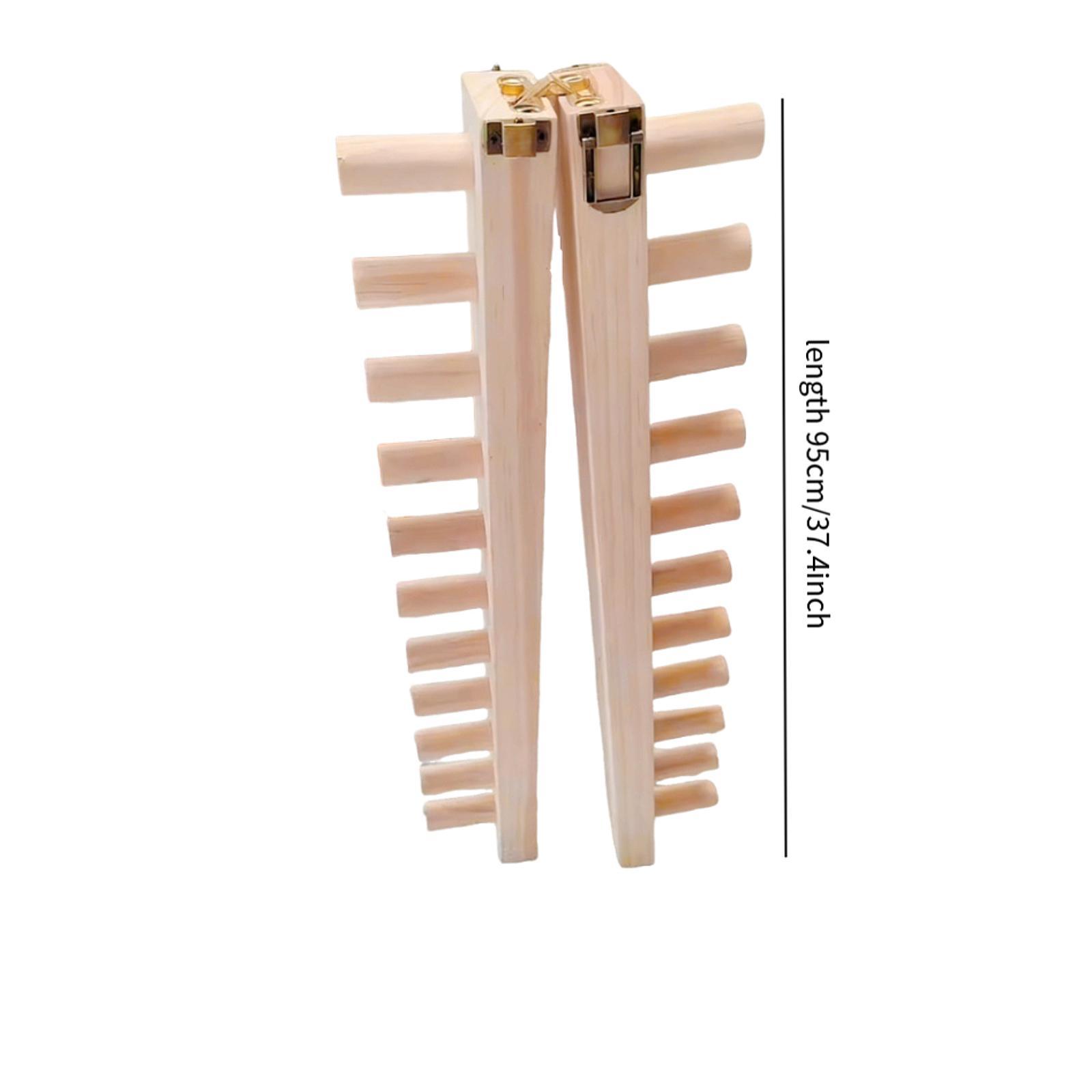 Tela de Tricô de Madeira Gross - Loom Weaving Frame avaliação e preço