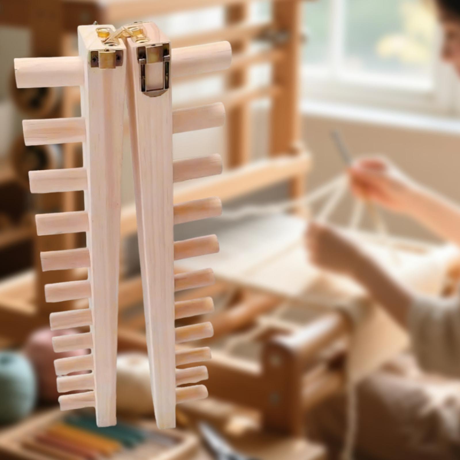 Tela de Tricô de Madeira Gross - Loom Weaving Frame avaliação e preço