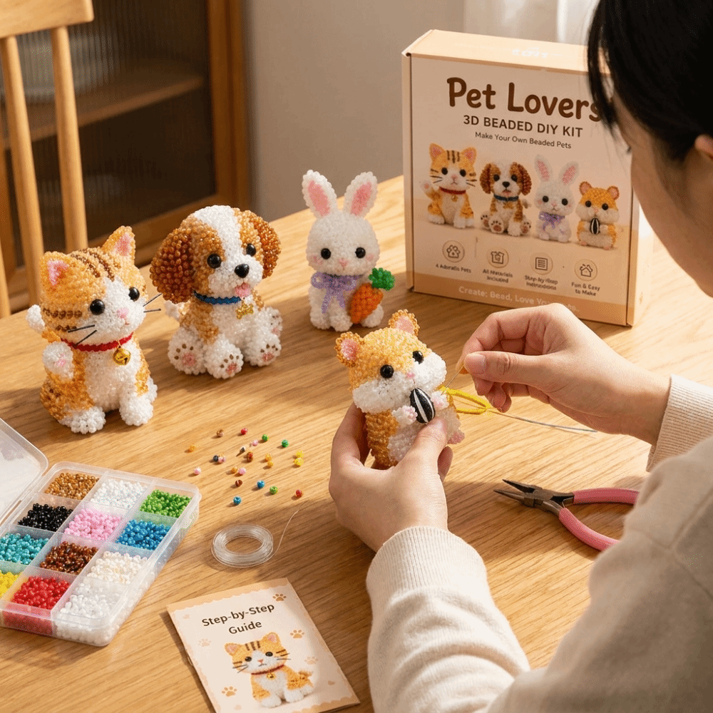 Kit de Bordado de Contas de An - Art Craft Education avaliação e preço