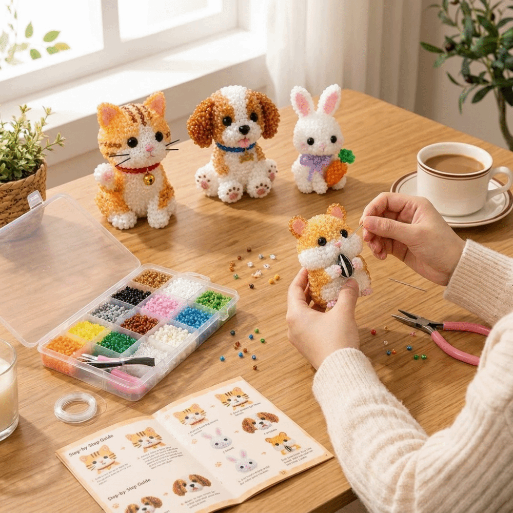 Kit de Bordado de Contas de An - Art Craft Education avaliação e preço