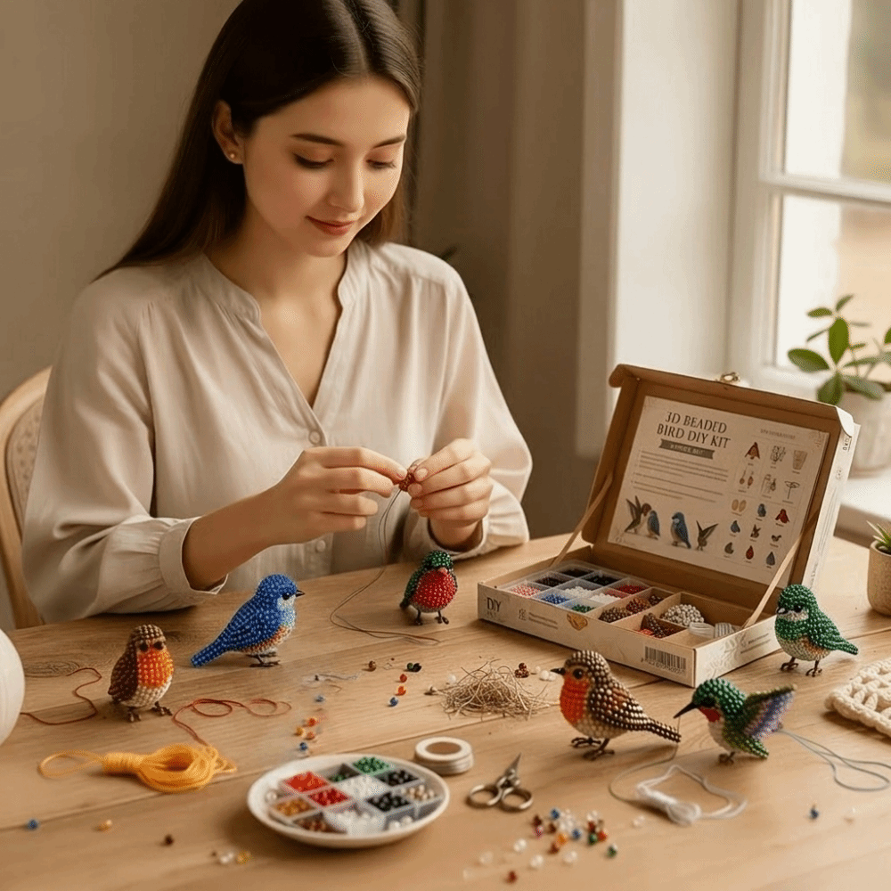 Kit de Bordado de Contas de An - Art Craft Education avaliação e preço