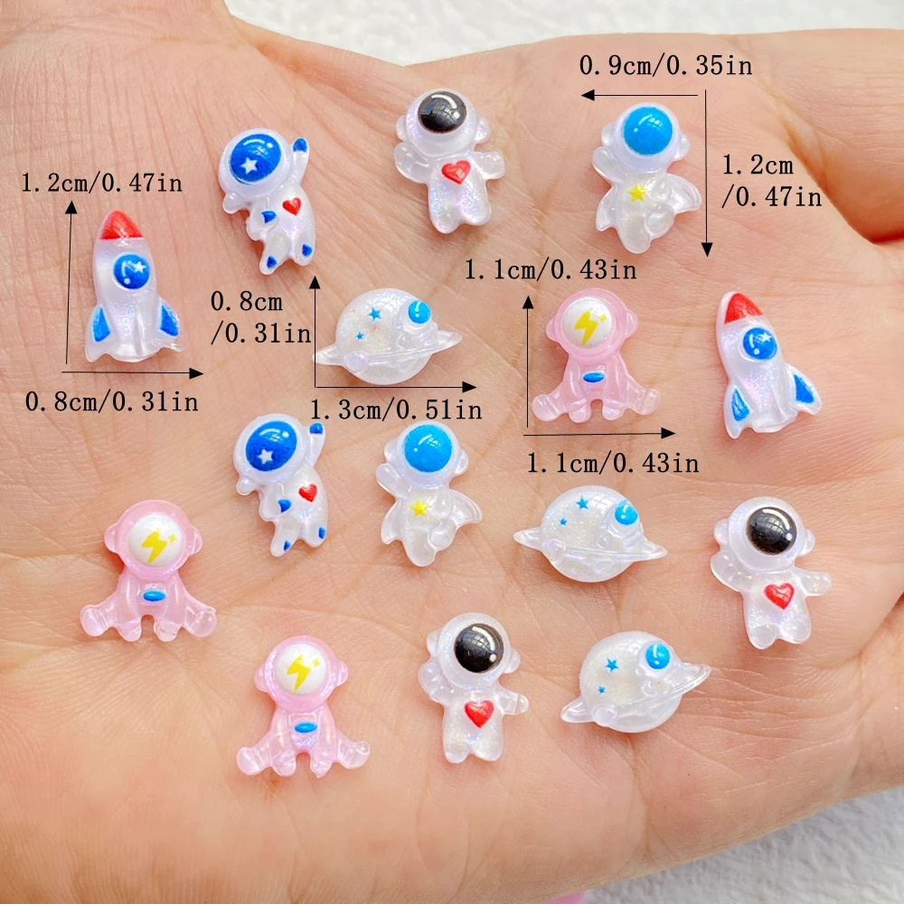 50 pçs resina dos desenhos ani - Art And Craft Rocket avaliação e preço