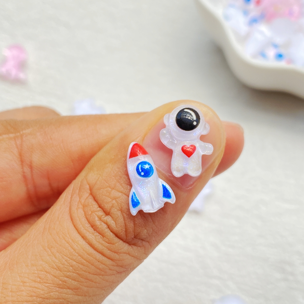 50 pçs resina dos desenhos ani - Art And Craft Rocket avaliação e preço