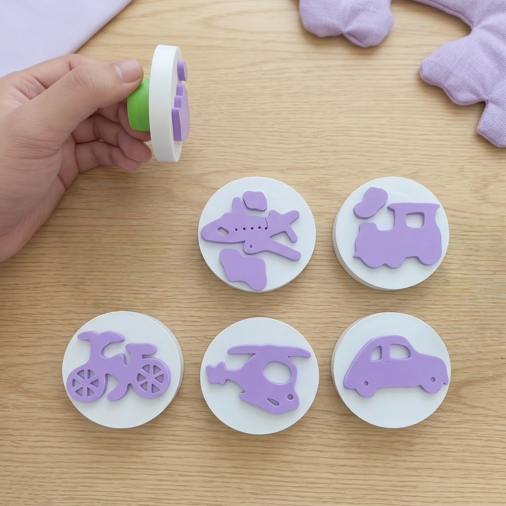 Conjunto de 6 Carimbos de Espu - Art Craft Education avaliação e preço
