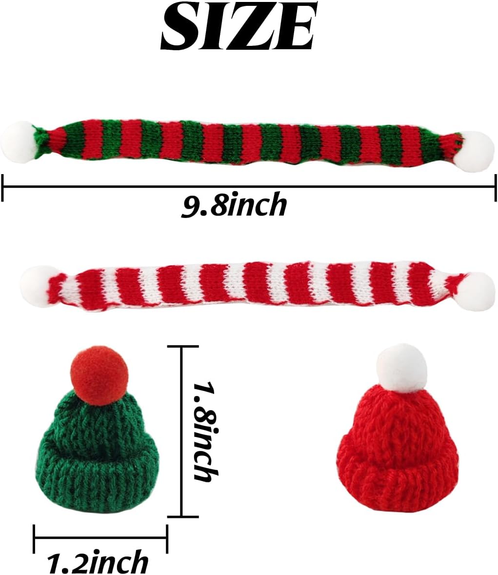 32 pçs mini chapéu de malha mi - Art Craft Hat avaliação e preço