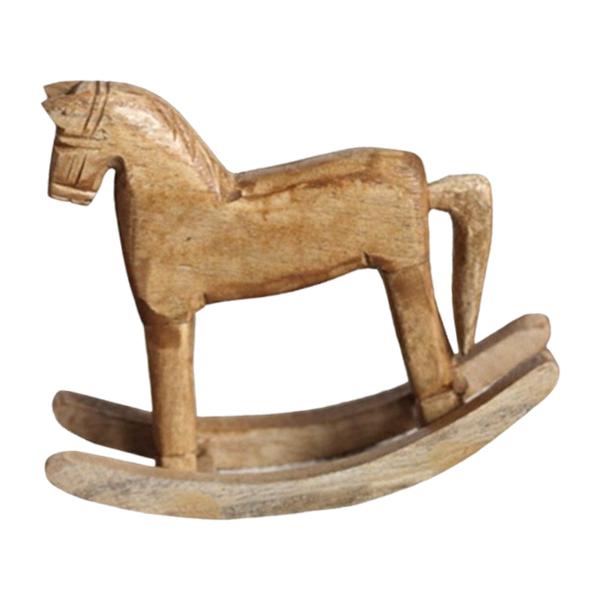 Estátua de Cavalo de Madeira,  - Art Craft Horse avaliação e preço