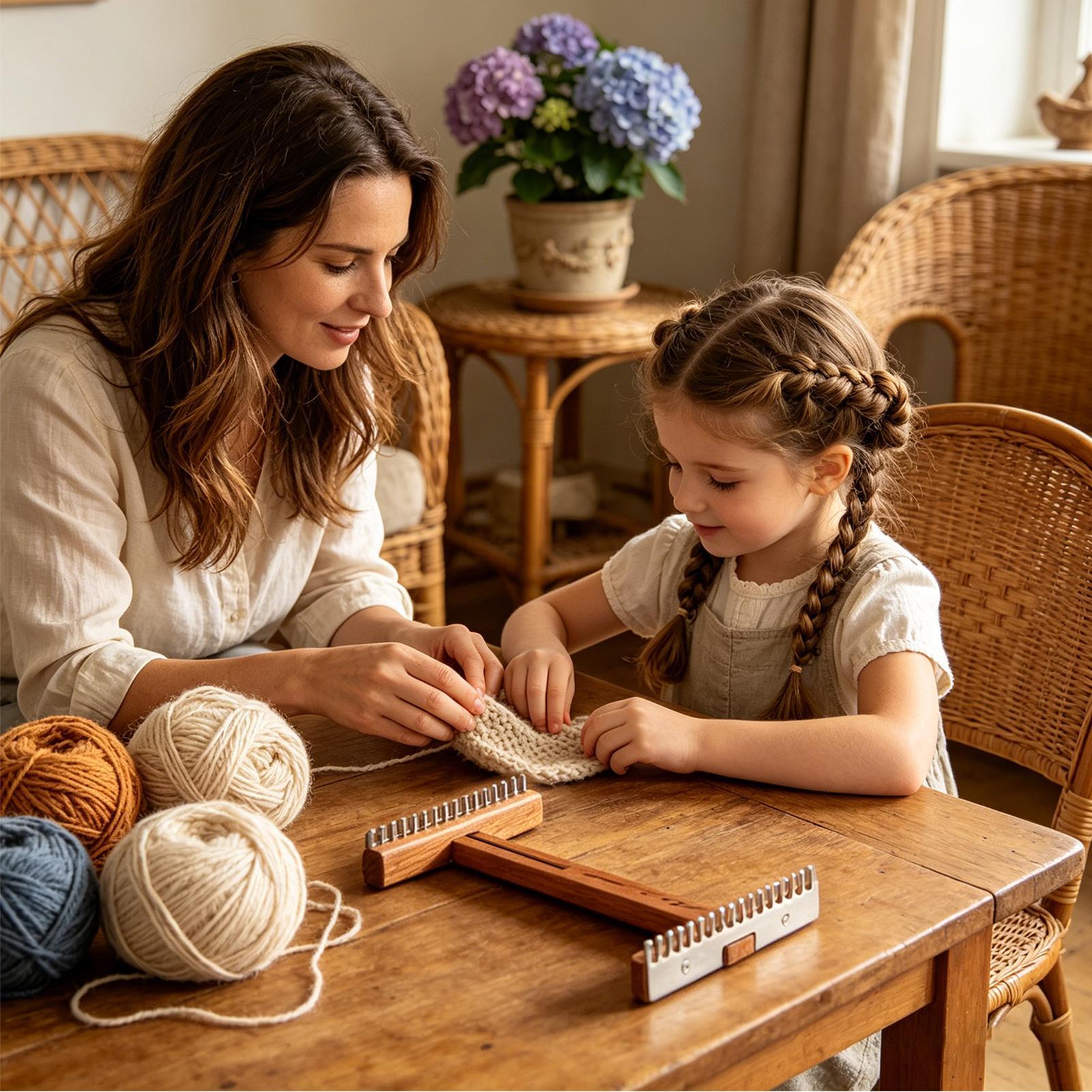 Tear de Tecelagem de Madeira c - Loom Weaving Frame avaliação e preço