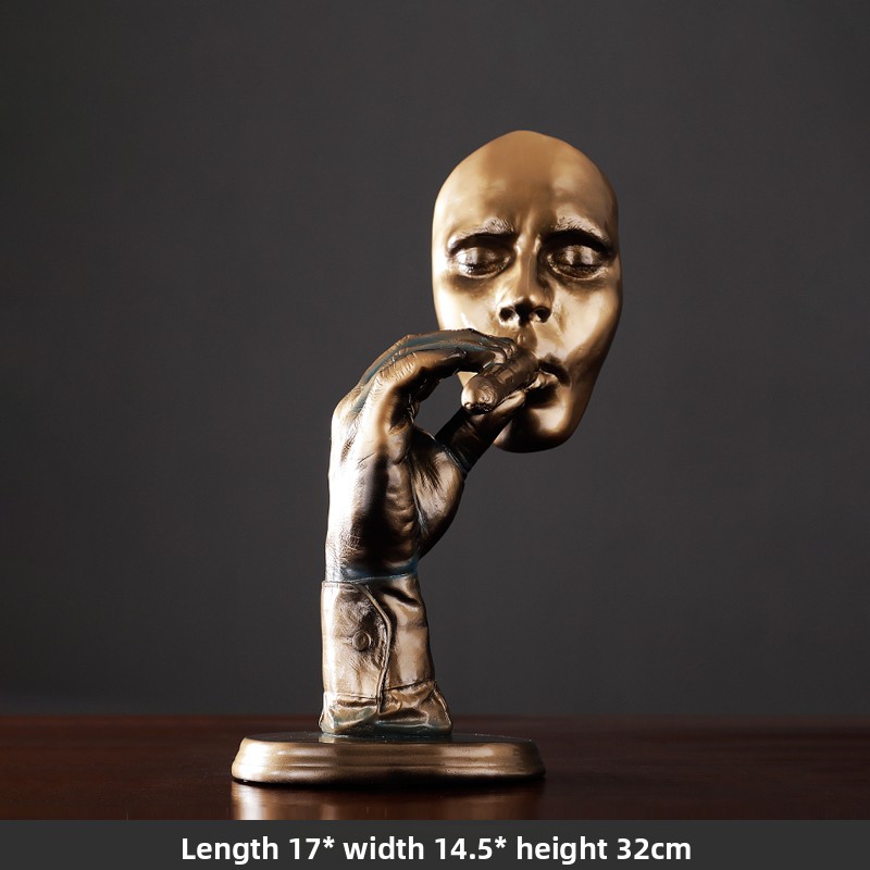 Estatueta de Charuto Vintage E - Art Craft Bar avaliação e preço