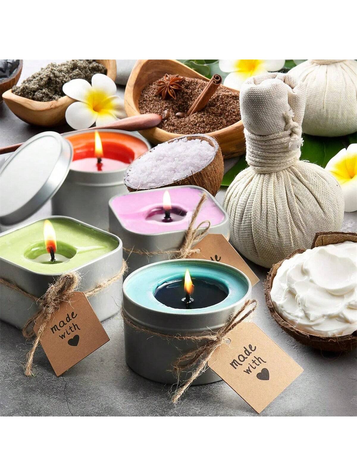 500g/1kg material de parafina  - Candle Making Wax avaliação e preço