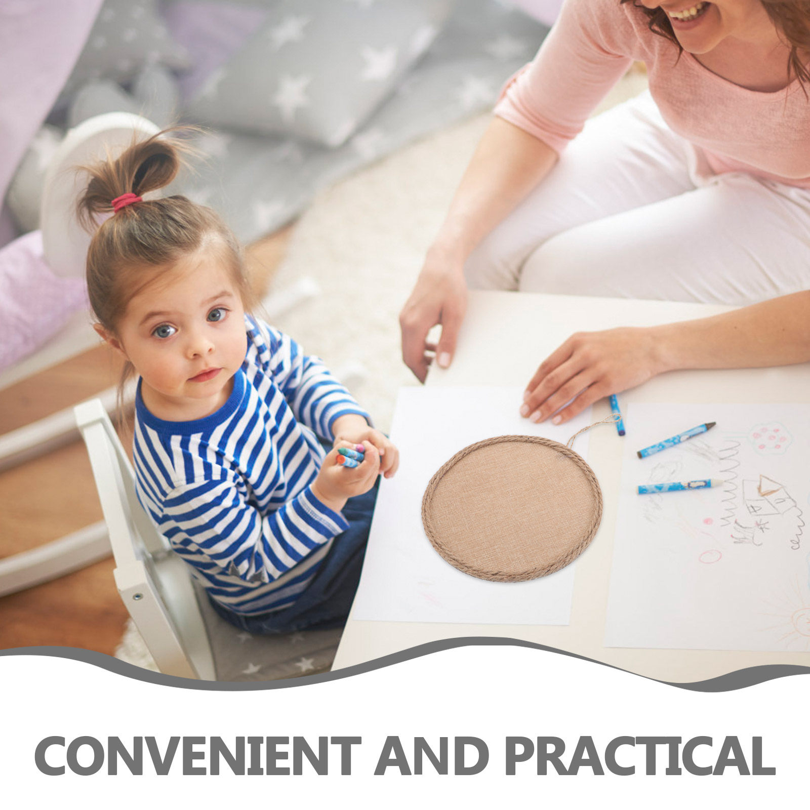 Kit de Arte em Tecido de Linho - Art And Craft For Nursery avaliação e preço