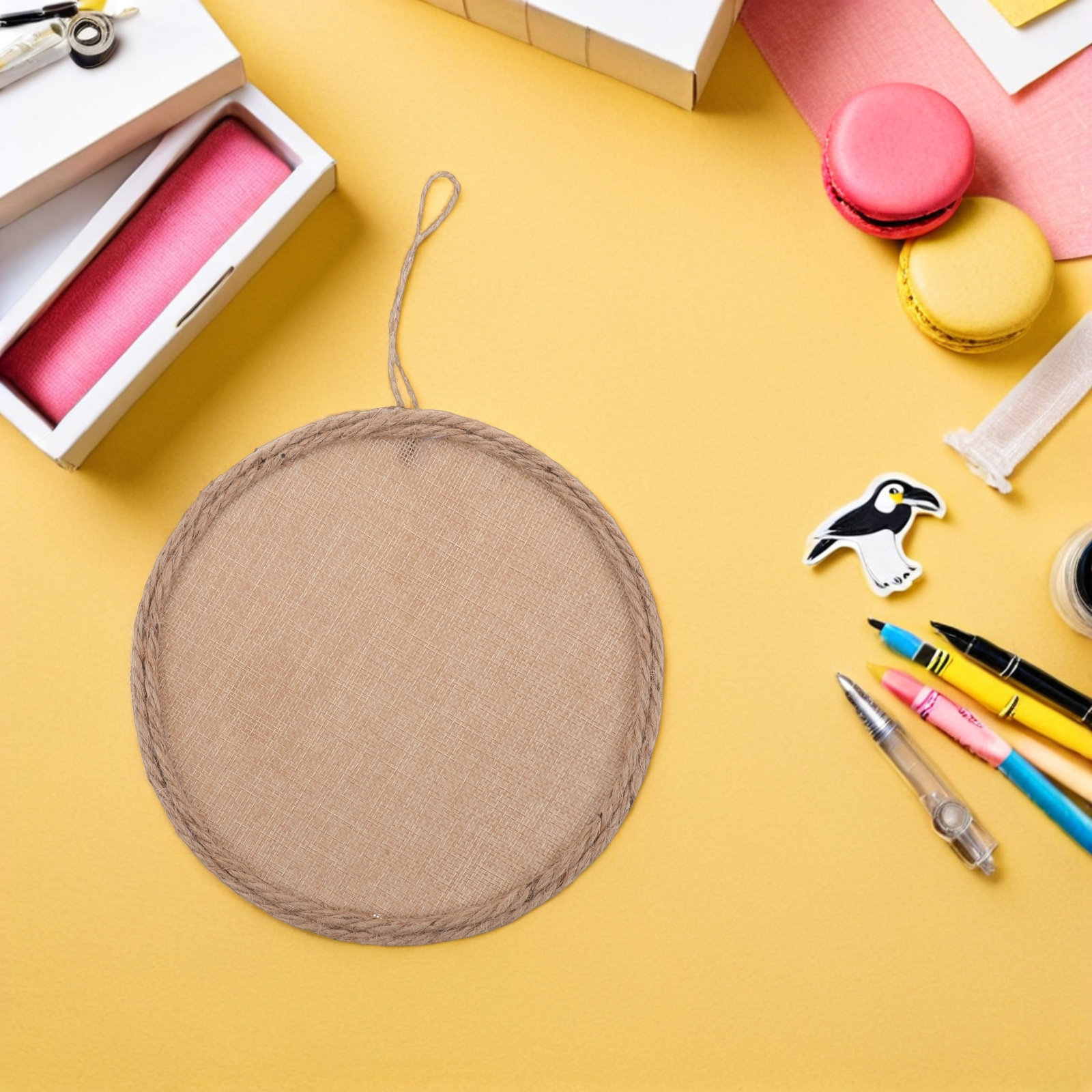 Kit de Arte em Tecido de Linho - Art And Craft For Nursery avaliação e preço