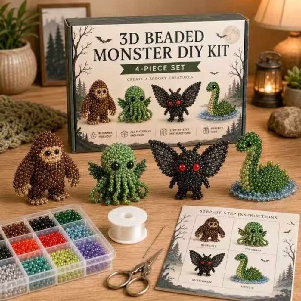 Kit de Bordado com Miçangas de - Art Craft Education avaliação e preço