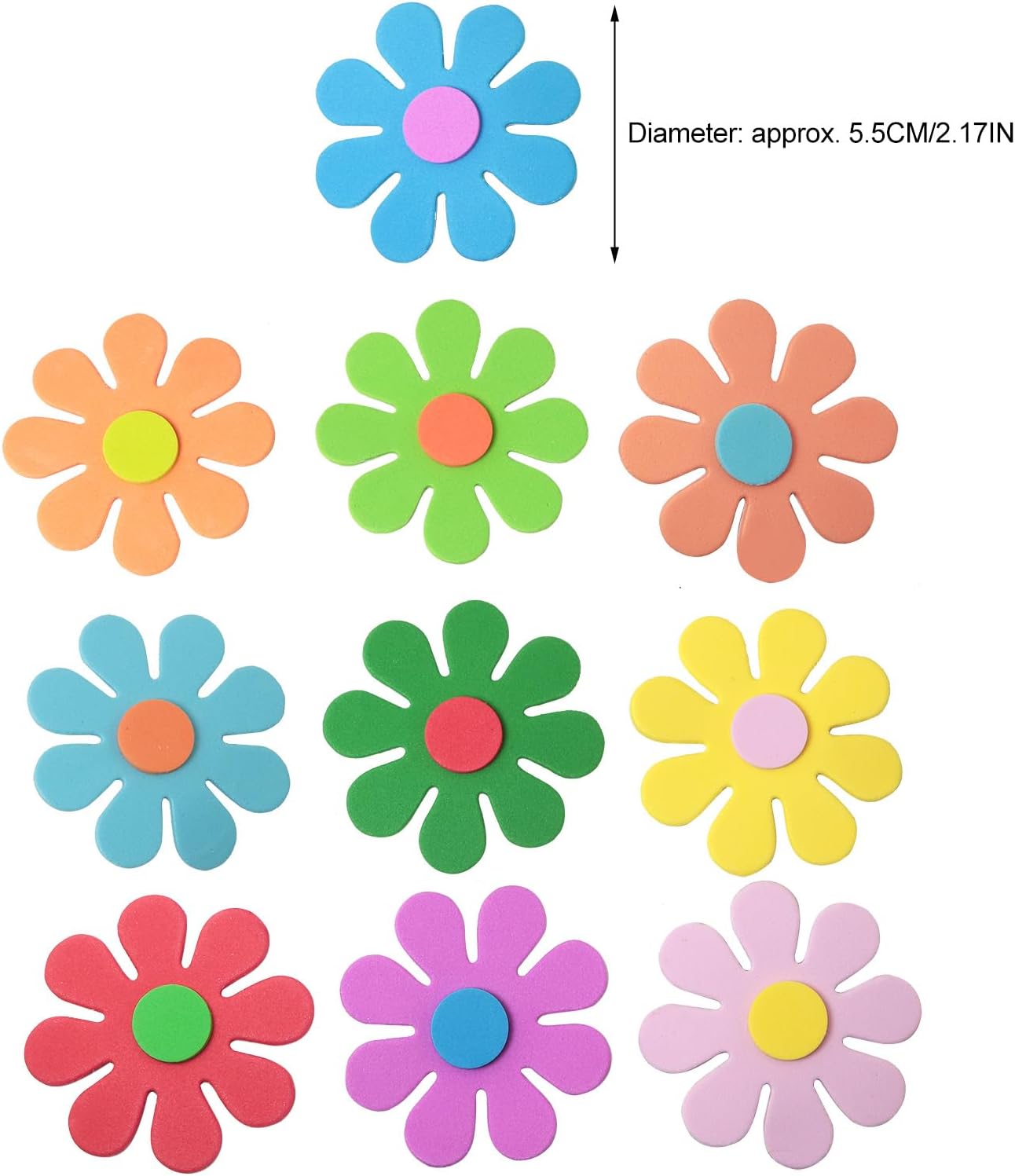 Adesivos de espuma 3D em forma - Art Craft Activities avaliação e preço