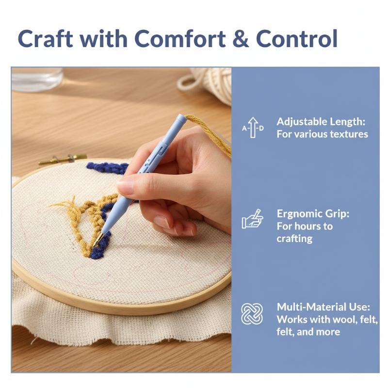 Kit de Bordado DIY com Ferrame - Punch Needle Kit avaliação e preço