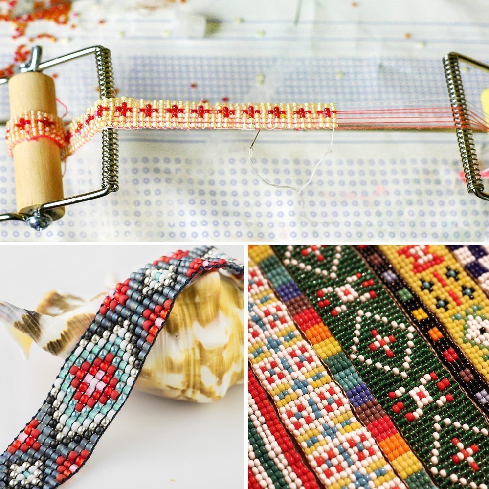 Tecelagem Beading Tear com Elá - Loom Weaving Frame avaliação e preço