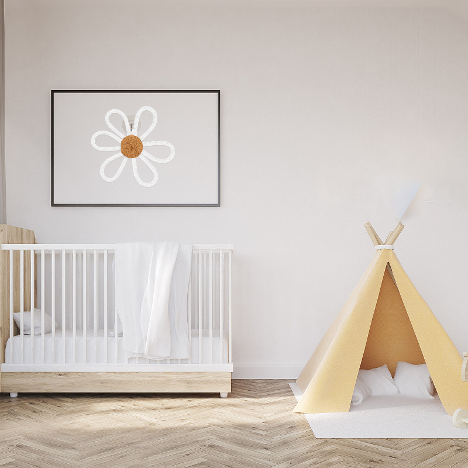 Decoração de parede com margar - Art And Craft For Nursery avaliação e preço