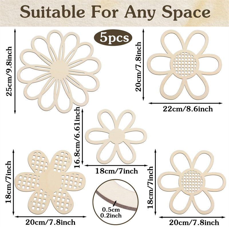 Conjunto de 5 Peças de Decoraç - Art And Craft For Nursery avaliação e preço