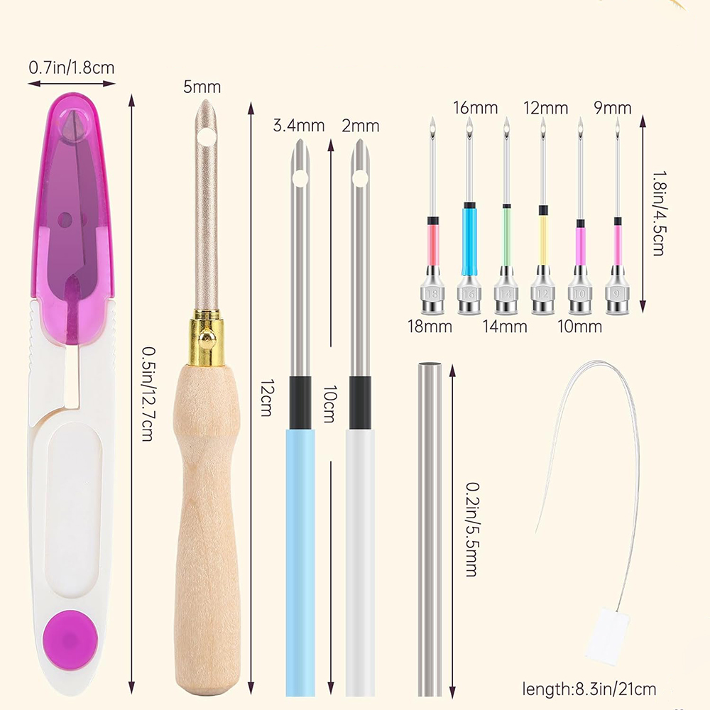 Kit de bordado ajustável Punch - Punch Needle Kit avaliação e preço