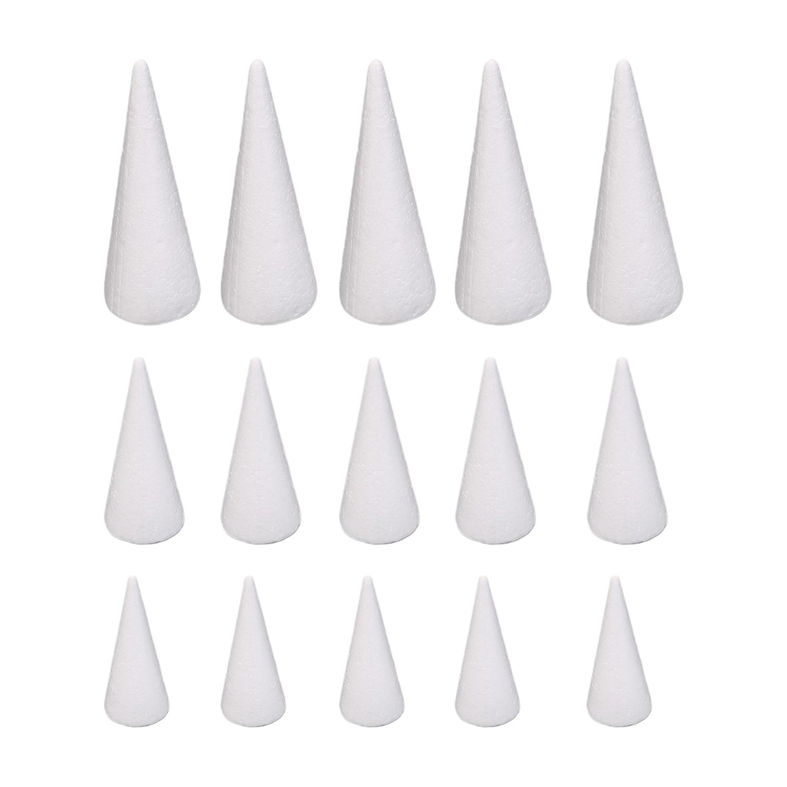 15 Peças de Cones de Espuma Br - Art Craft Activities avaliação e preço