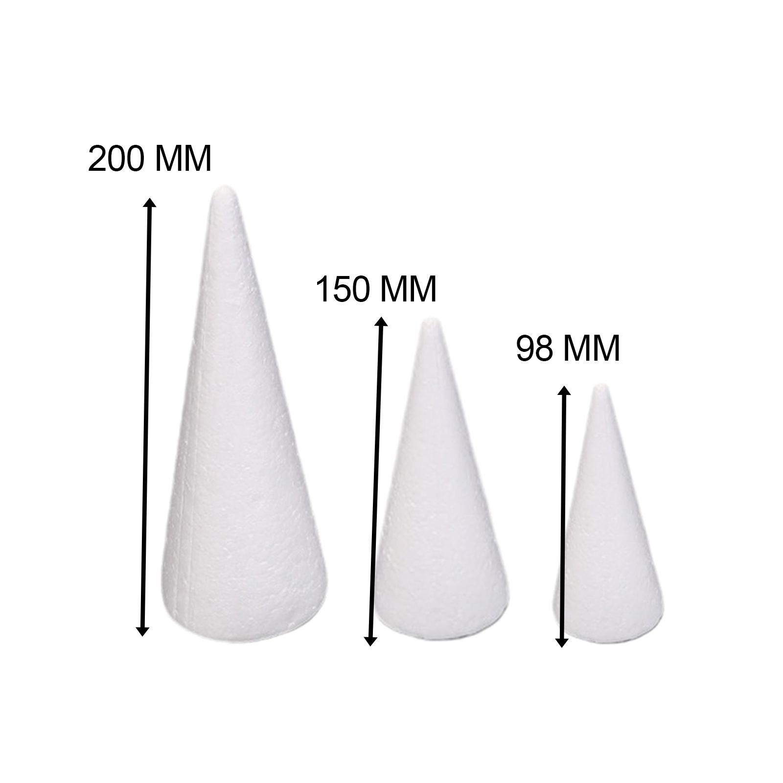 15 Peças de Cones de Espuma Br - Art Craft Activities avaliação e preço