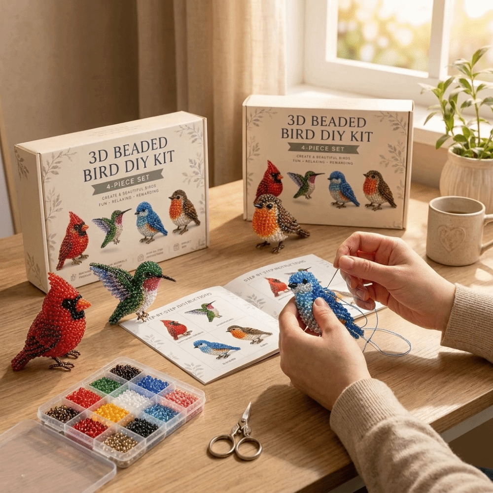 Kit de Bordado de Miçangas de  - Art Craft Education avaliação e preço